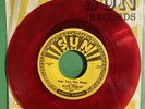 ELVIS PRESLEY LETS PLAY HOUSE/I’M LEFT RED VINYL SUN 217 VTG UNPLAYED PREOWNED