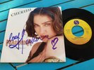 MADONNA autograph vinyl 7' CHERISH signed live concert PARIS collectors rare