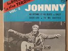 EP 45t Johnny Hallyday Les Rocks...Vol 2 Pochette papier LOGO PHILIPS RABAT HAUT