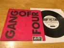 GANG OF FOUR DAMAGED GOODS 3 TRACK 7 INCH VINYL SINGLE DELGA 1st PRESS VG+