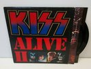 Kiss Alive II LP Records 33 RPM Casablanca Records 1977 GF Cover W/Insert VG+