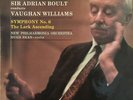 Sir Adrian Boult - Symphony No. 6 The Lark Ascending - Vinyl Record.. - e11114e