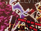 ELVIS PRESLEY, ALWAYS ON MY MIND, MISS PRINT PROMO, USA IMPORT, PURPLE 7