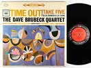 Dave Brubeck Quartet - Time Out LP - Columbia - CS 8192 6-Eye Stereo VG+