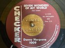 Teen 45-Danny Hargrove-Don't Want You Cryin'/Seven Wonders-Checker 1009 VG+ Hear