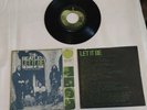 45 giri THE BEATLES Let it be con rarissimo inserto testo Let it be ORIGINALE