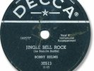 Super Rare 1958 BOBBY HELMS Christmas 78 RPM Record. Jingle Bell Rock