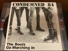 Condemned 84 - The Boots Go Marching In LP Rock O Rama KBD Oi  Punk