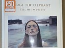 CAGE THE ELEPHANT  TELL ME I'M PRETTY  CLEAR WHITE & BLUE SWIRLS VINYL  SEALED