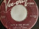 DOO WOP 45 KOOL GENTS VEE-JAY 173 THIS IS THE NIGHT / DO YA DO