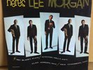 HERE'S LEE MORGAN VINTAGE JAZZ LP ALBUM VEE JAY LABEL LP-3007
