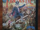 ELTON JOHN Captain Fantastic TRANSLUCENT RED UK DJM INSERTS POSTER VINYL LP EX