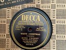 BING CROSBY 2 CLASSIC WHITE CHRISTMAS RECORDS SIDES 3,4,7,8 DECCA 23778