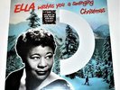 Ella Fitzgerald Ella Wishes You A Swingin Christmas White Vinyl 180 GRAM Sealed