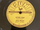 RARE ELVIS PRESLEY 78 MYSTERY TRAIN SUN RECORDS 209 U-156 #20 5377 Mark