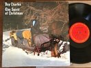 RAY CHARLES   THE SPIRIT OF CHRISTMAS / COLUMBIA 1985 NM LP SHRINK SUPERB COPY