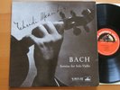 ALP 1532 Yehudi Menuhin Bach Sonatas For Solo Violin Vol. III HMV  Mono EX/VG