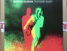 Duran Duran Future Past Ltd Green Vinyl Signed By Simon Le Bon Full Signature