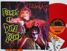 CRAMPS Fiends Of Dope Island RARE ORIG M- US LP garage punk RED vinyl LISTEN