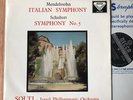 DECCA SXL 2067 WBg ED1 BLUEBACK SOLTI MENDELSSOHN 4 /SCHUMANN 5 SYMPHONY BB