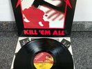 LP VINYL ALBUM RECORD METALLICA KILL 'EM ALL UK 1ST PRESS MFN 7 VG/EX