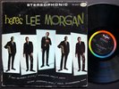 LEE MORGAN Here's Lee Morgan LP VEE JAY VJLP 3007 DG ST Art Blakey Cliff Jordan
