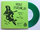 SEX PISTOLS - ANARCHY IN THE UK / PRETTY VACANT GUITAR HERO 50 ONLY GREEN 7