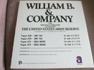 US Army Reserve William B & Company 2 album lp Jerry Vale Teresa Brewer