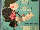 THE RONETTES  45 T FRENCH EP ORIG  BE MY BABY  SPECTOR