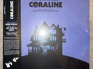 Coraline Original Motion Picture Soundtrack 2XLP Vinyl Mondo Purple & Blue Swirl