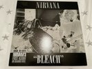 Nirvana Bleach 2002 reissue clear Vinyl UK LP
