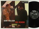 Gerry Mulligan & Paul Desmond Quartet - S/T LP - Verve - MG V-8246 Mono DG VG+