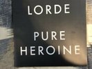 RARE Lorde Pure Heroine clear vinyl Newbury Comics - NEVER PLAYED