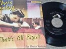 Elvis 45 Record That's All Right 1959 RCA 447-0601 & Special Edition Picture Slv