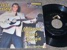 Elvis 45 Record Milkcow Blues Boogie 1959 RCA 447-0603 & Special Picture Slv EXC