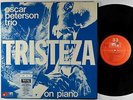 Oscar Peterson Trio - Tristeza On Piano LP - MPS VG++ Autograph