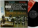Thelonious Monk Orchestra - At Town Hall LP - Riverside Japan VG++ Obi Autograph