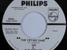 Rock 45 IAN & THE ZODIACS The Crying Game PHILIPS VG+/VG++ promo HEAR