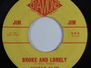 R&B Rocker 45 GUITAR SLIM Broke And Lonely DIAMOND HEAR