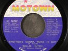 WILLIE HUTCH: brother's gonna work it out / i choose you MOTOWN 7