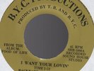 Orig BACKYARD CONSTRUCTION I Want Your Lovin' / Are You Lonely 45 Modern Soul