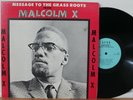 Malcolm X LP “Message To The Grass Roots”   Afro Records 1264   VG++