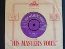 ELVIS PRESLEY All Shook Up PURPLE SILVER TEXT HMV UK Press 45-POP359 7” 45 VINYL