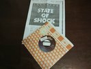 MICHAEL JACKSON & MICK JAGGER *STATE OF SHOCK* 7'' 1984 PORTUGUESE PROMO EXC