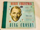 BING CROSBY MERRY CHRISTMAS DECCA RECORDS A 403 VINYL 1945 ORIGINAL, 5 ALBUMS