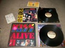 KISS Alive II 2LP SET NBLP 7076 - STERLING - NM VINYL IN SHRINK W/ HYPE TATTOOS