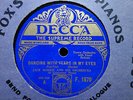 JACK HARRIS - Dancing With Tears In My Eyes / On A Rainbow 78 rpm disc (A++)