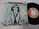 OLIVIA NEWTON JOHN CON UN POQUITO DE AMOR mexico single 7 promo mexican EMI