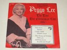 Peggy Lee - the Tree /  the Christmas List  (1959) w/ picture sleeve  VG+