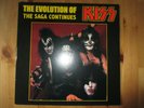 KISS - The Evolution Of Kiss The Saga Continues - Vinyl LP Brazil 2001 Very Rare